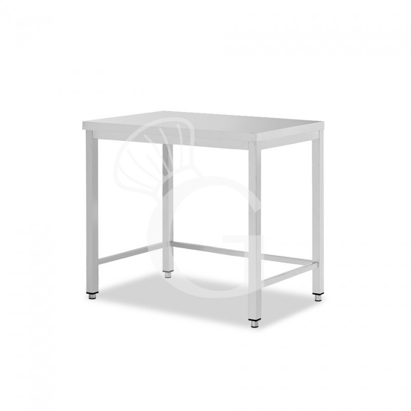 Edelstahltisch B 600 mm x T 800 mm x H 850 mm