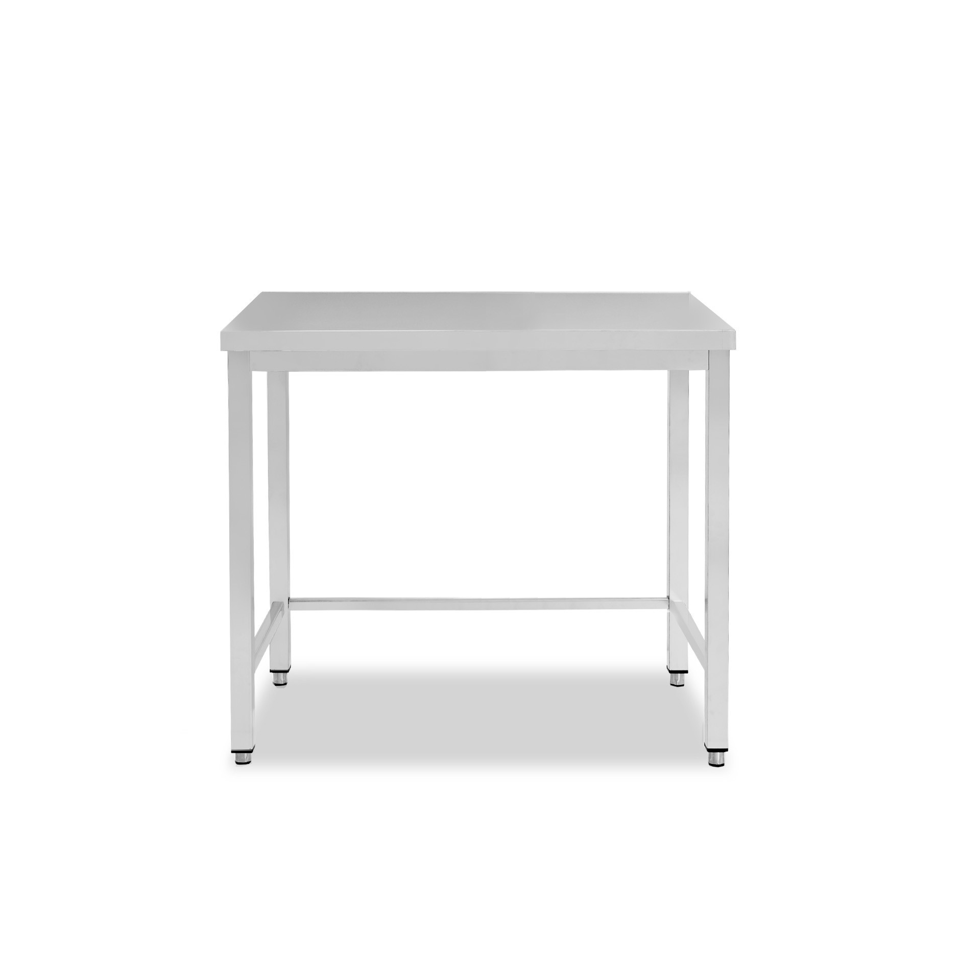 Edelstahltisch B 600 mm x T 800 mm x H 850 mm