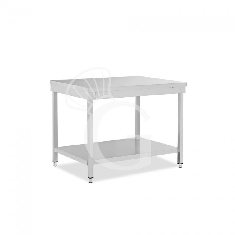 Edelstahltisch 1 Grundboden B 900 mm x T 800 mm x H 850 mm