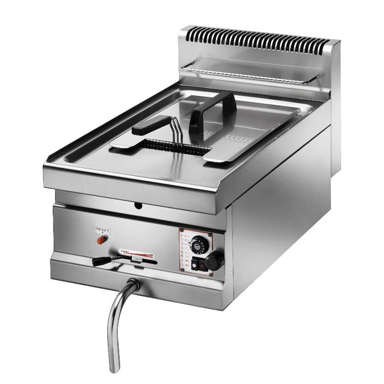 Gas-Fritteuse, 1 Becken (10 Liter), Tischgerät, 6900 Watt
