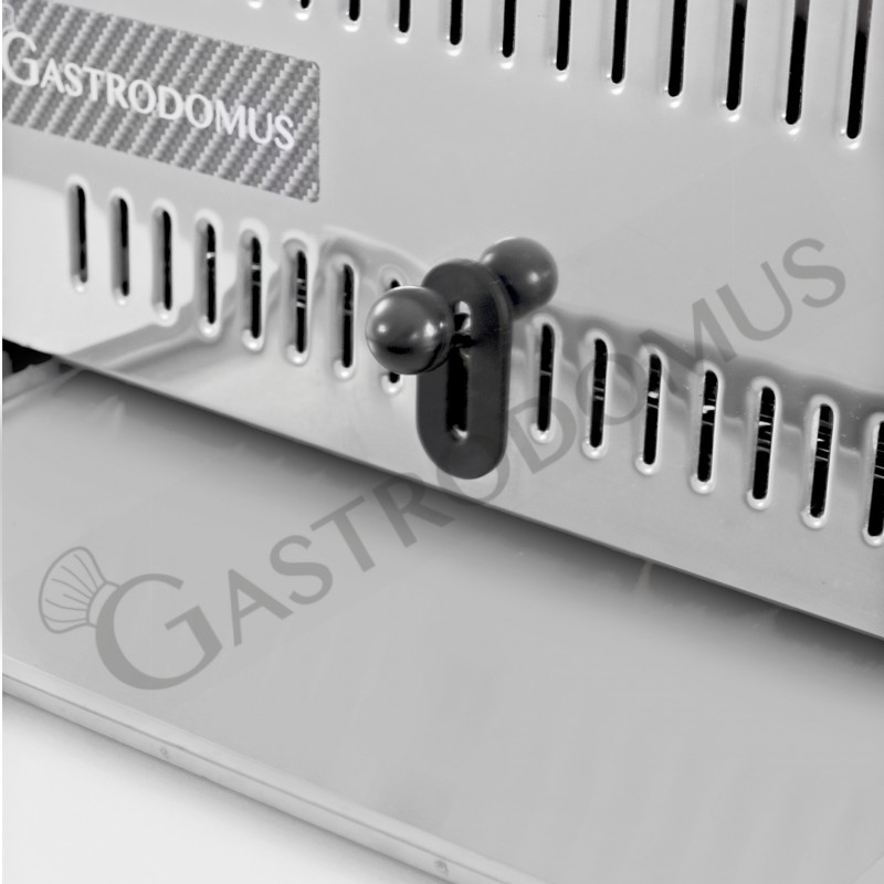 Gastro Toaster, 6 Brotscheiben, Krümelschublade, B 420 mm x T 210 mm x H 225 mm