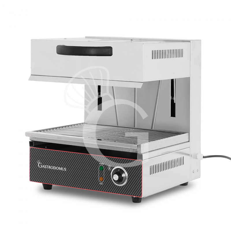 Pita Ofen / Gastro Salamander Grill, einphasig, höhenverstellbare Heizkörper, B 450 mm x T 510 mm x H 520 mm, 2,8 kW