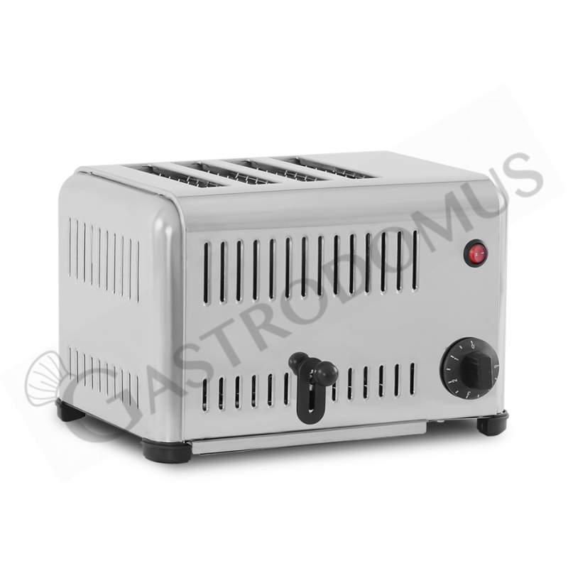 Gastro Toaster, 4 Brotscheiben, 2300 W, B 330 mm x T 240 mm x H 220 mm