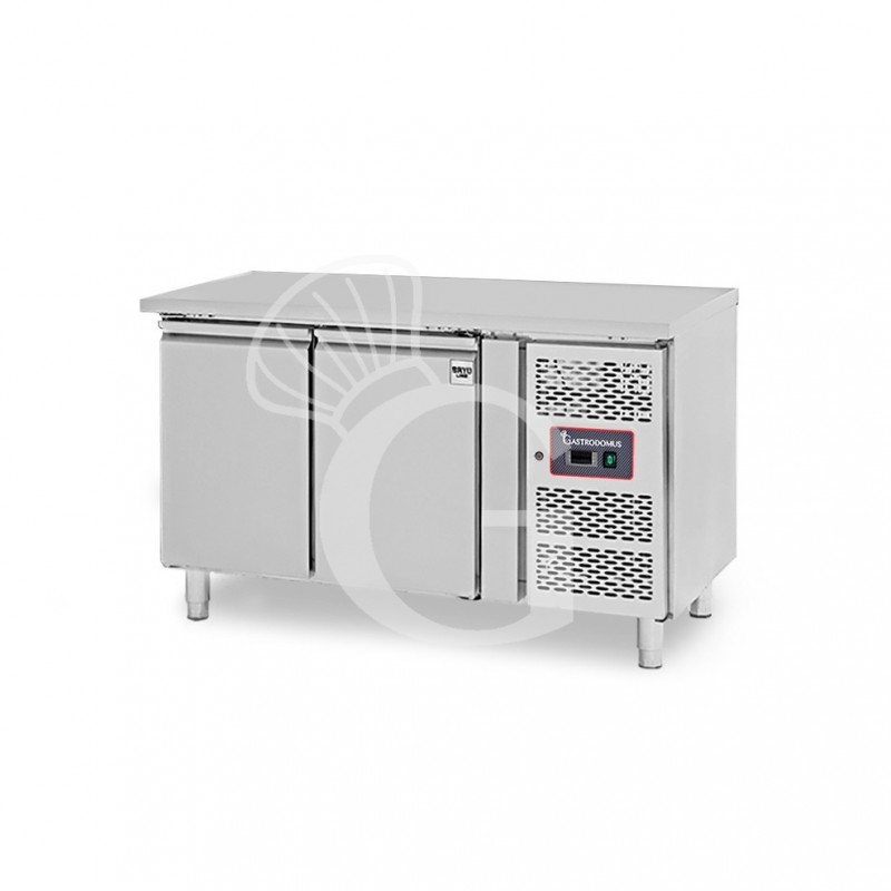 Kühltisch, 2-türig, Tiefe 600 mm, Temperatur -2°C/+8°C, Energieklasse E