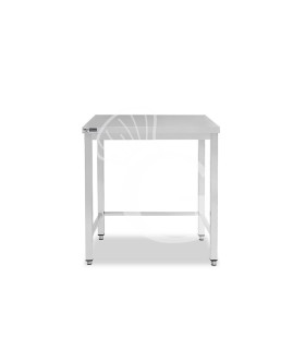 Edelstahltisch, B 500 mm X T 600 mm X H 865 mm