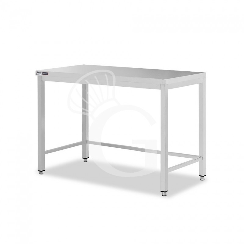 Edelstahltisch, B 1100 mm X T 800 mm X H 865 mm