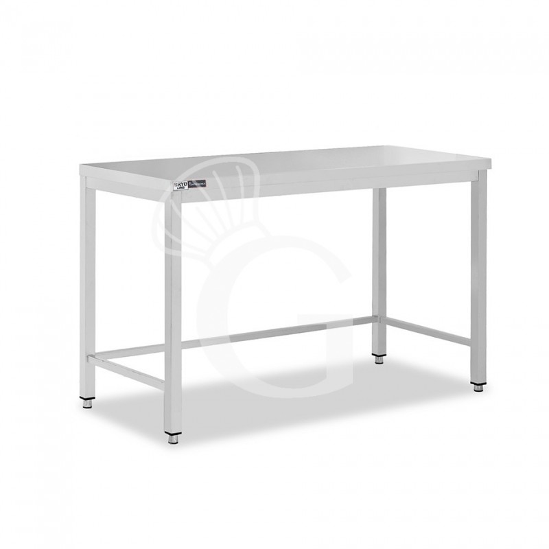 Edelstahltisch, B 1500 mm X T 800 mm X H 865 mm