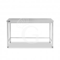 copy of Tavolo semplice in acciaio inox con misure L 1700 mm x P 700 mm x H 850 mm