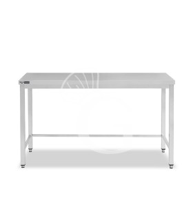 Edelstahltisch, B 1900 mm X T 600 mm X H 865 mm