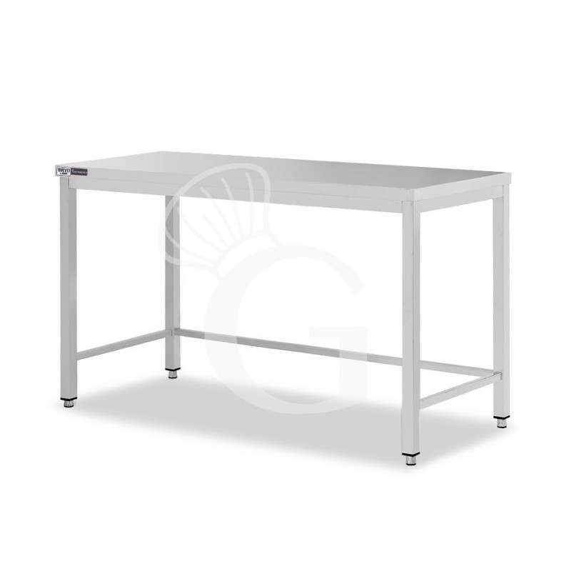 Edelstahltisch, B 1800 mm X T 700 mm X H 865 mm