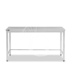 Edelstahltisch, B 2000 mm X T 600 mm X H 865 mm