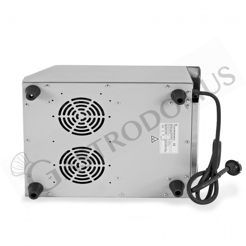 Induktionswok / Wok-Induktionskochplatte, 1 Kochzone, B 340 mm x T 445 mm x H 130 mm, 3500 W