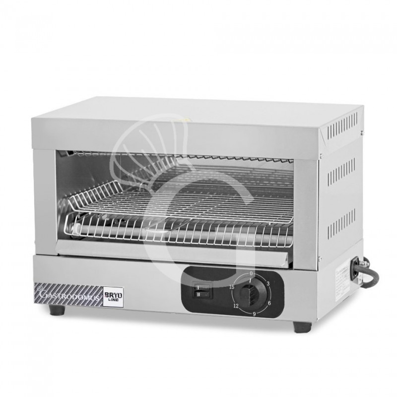 Toasterleistung 2 KW, einphasig, B 490 mm x T 260 mm x H 300 mm