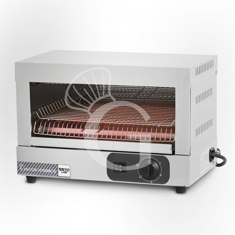 Toasterleistung 2 KW, einphasig, B 490 mm x T 260 mm x H 300 mm