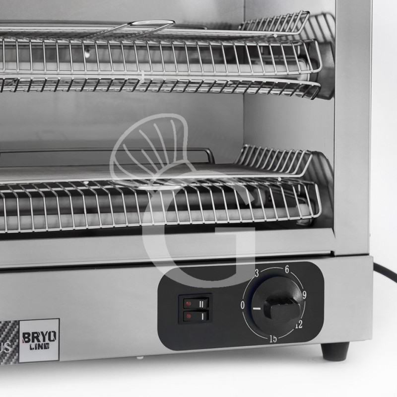 Elektro-Toaster, 3 KW, einphasig, B 450 x T 260 x H 440 mm