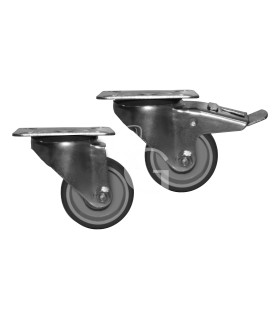 Lenkrollen-Set, 4 Rollen, Ø 50 mm