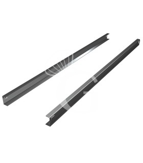 1 Paar U- Führungsschienen für Kühlschrank 600/1200 Liter
