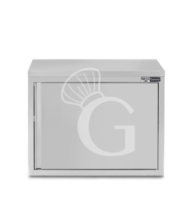 copy of Pensile in acciaio inox con 1 porta battente, 1 ripiano, L 600 x P 400 x H 650 mm