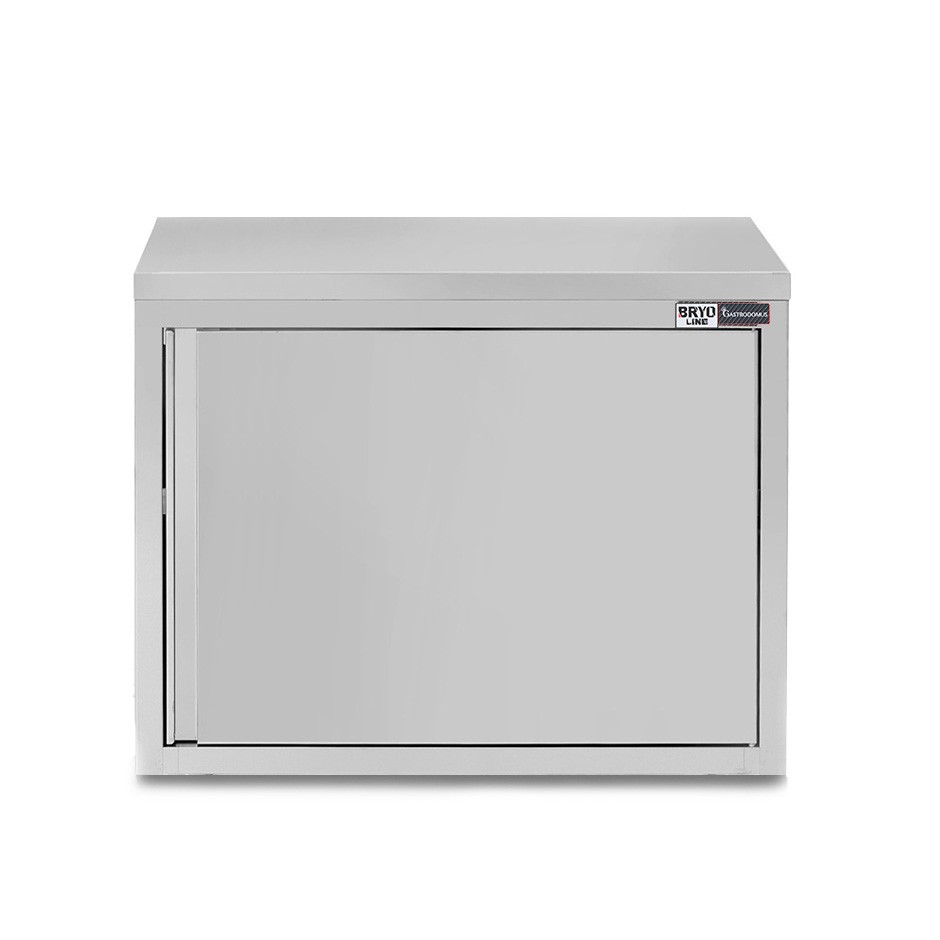 copy of Pensile in acciaio inox con 1 porta battente, 1 ripiano, L 600 x P 400 x H 650 mm