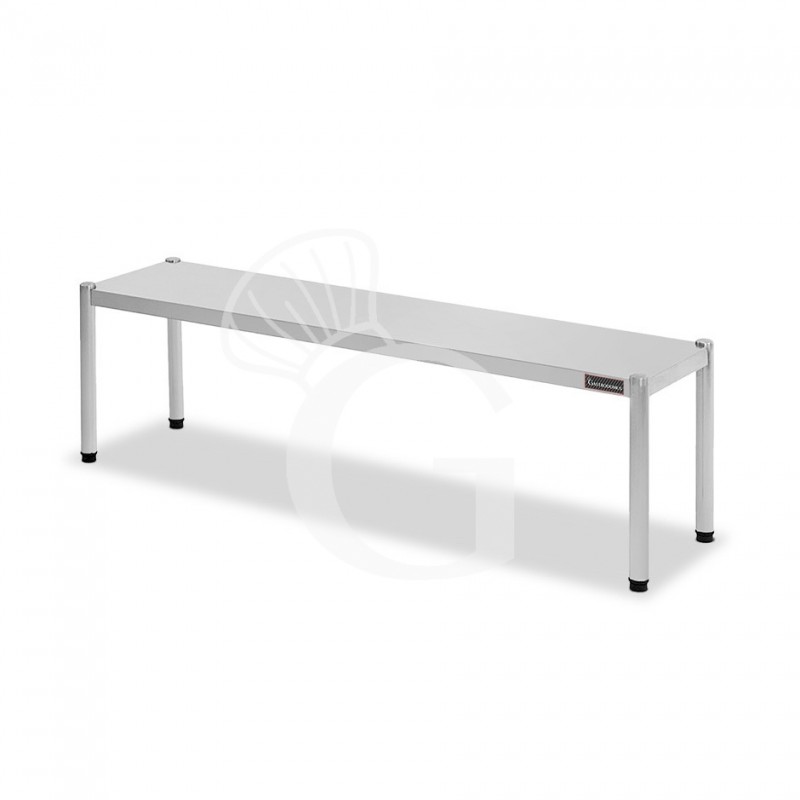 Aufsatzbord, B 1600 mm x T 365 mm x H 425 mm