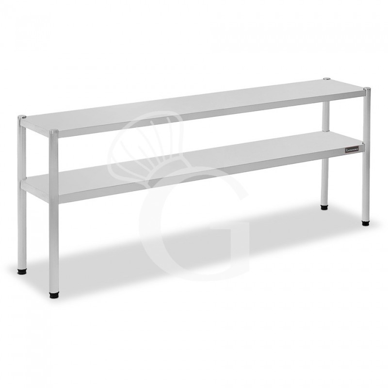 Aufsatzbord mit Zwischenboden, B 1800 mm x T 365 mm x H 725 mm