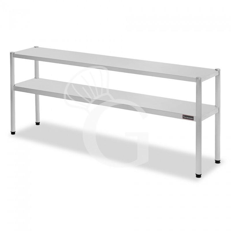 Aufsatzbord mit Zwischenboden, B 1800 mm x T 365 mm x H 725 mm