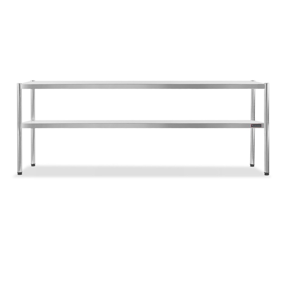 Aufsatzbord mit Zwischenboden, B 1800 mm x T 365 mm x H 725 mm