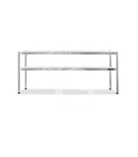 Aufsatzbord mit Zwischenboden, B 1600 mm x T 365 mm x H 725 mm