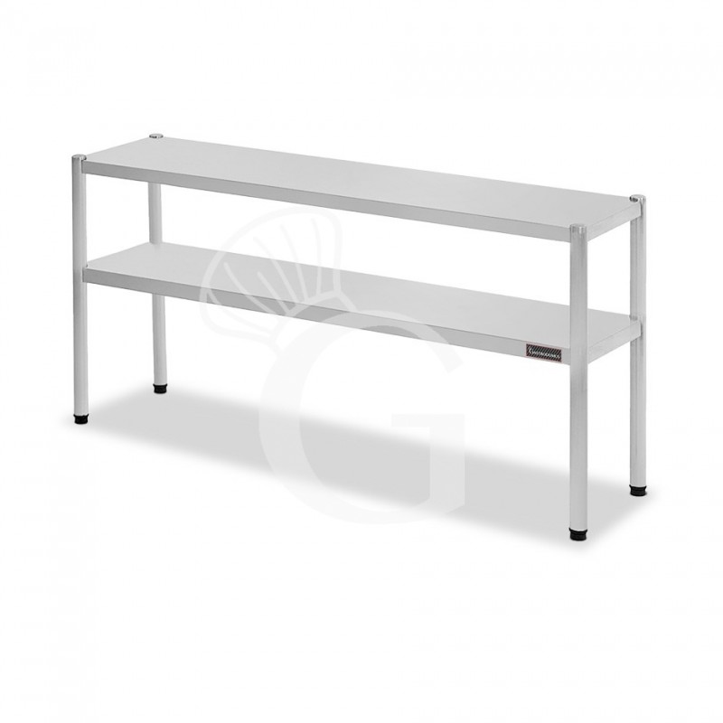 Aufsatzbord mit Zwischenboden, B 1600 mm x T 365 mm x H 725 mm