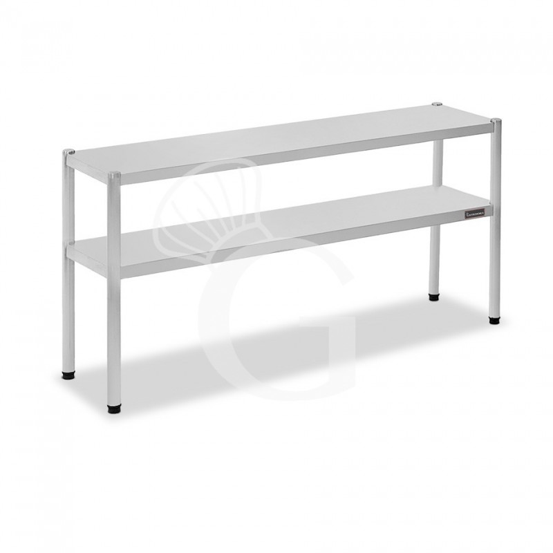 Aufsatzbord mit Zwischenboden, B 1600 mm x T 365 mm x H 725 mm