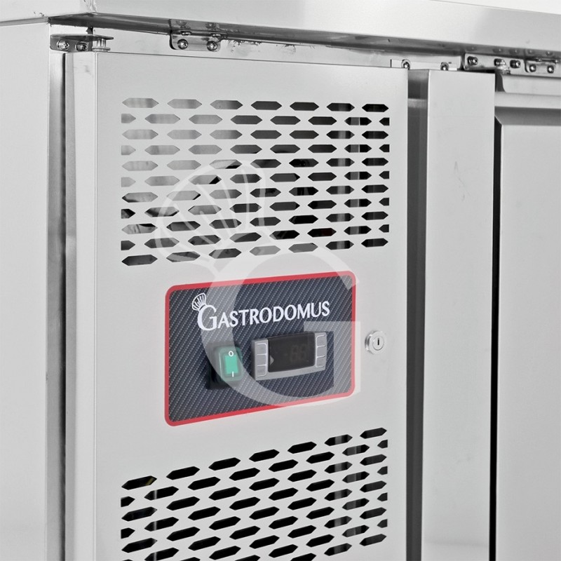 copy of Tavolo refrigerato - 1 porta e 8 cassetti- Prof. 700 - temperatura -2°C/+8°C