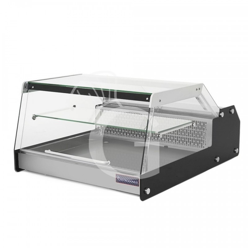 Tischkühlvitrine, Fassungsvermögen 128 L , Betriebstemperatur +2°C/ +12°C