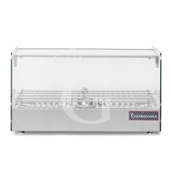 Wärmevitrine (35 Liter), Edelstahl und Glas, +30°C/+90°C, B 554 mm X T 361 mm X H 311 mm