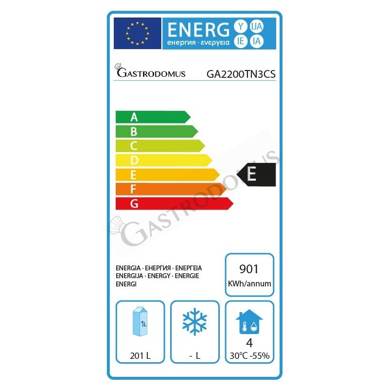 Kühltisch, 1 Tür, 3 Schubladen, Tiefe 700 mm, -2°C/+8°C, Aufkantung