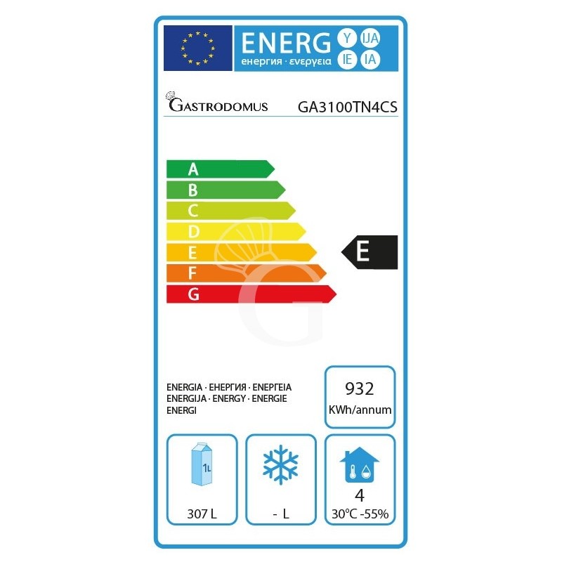 Kühltisch, 1 Tür, 4 Schubladen, Tiefe 700 mm, -2°C/+8°C, Aufkantung