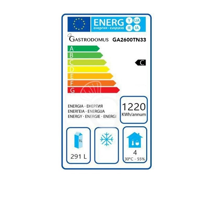 Pizzakühltisch/Pizzatheke, 2 Türen, 390 Liter, Gitter 600 x 400 mm, mit Kühlaufsatzvitrine für 7 Behälter GN1/4