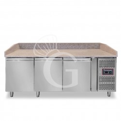 Banco pizza 60x40 - 3 porte - capacità 580 litri