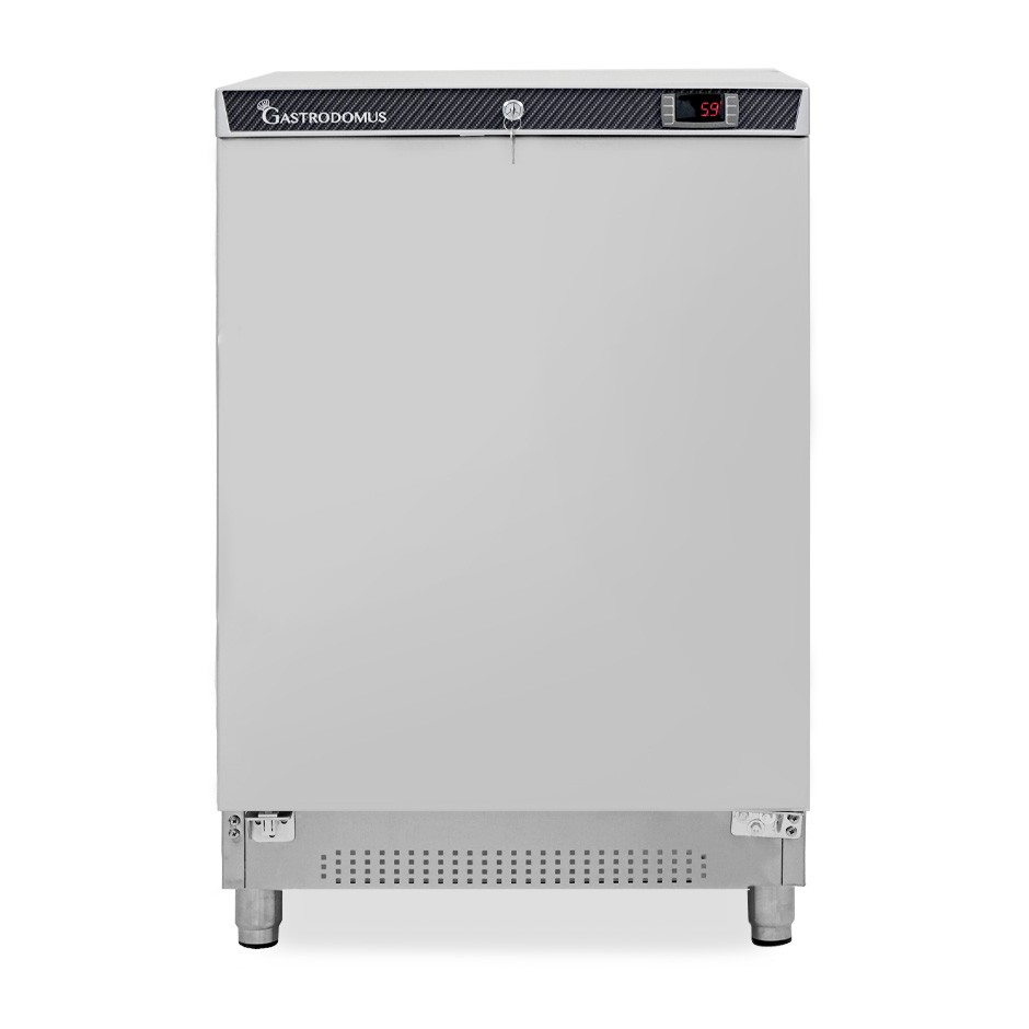 Tiefkühlschrank (120 Liter), statisch, Edelstathl, -18°C/-22°C