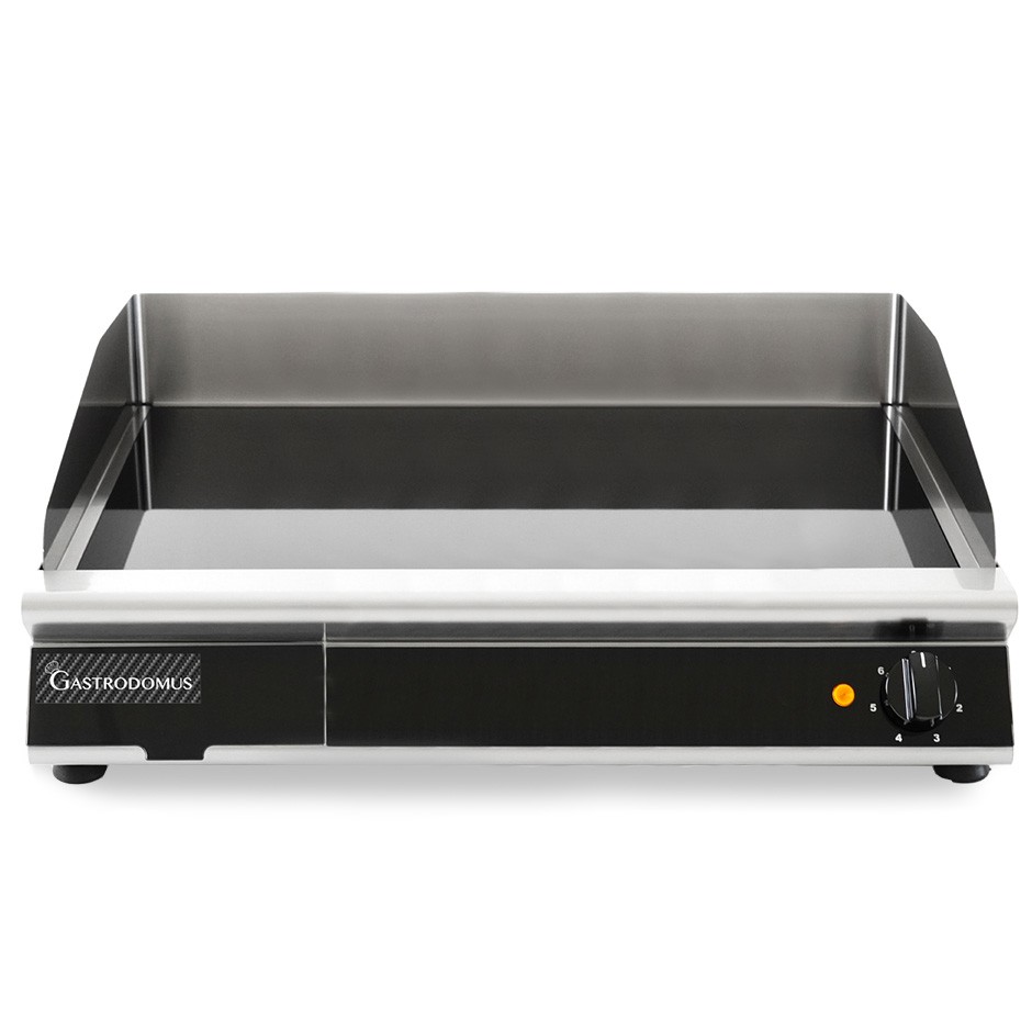 Professionelle Glaskeramik-Bratplatte, 2 Kochzonen (B 660 mm x T 510 mm x H 120 mm)