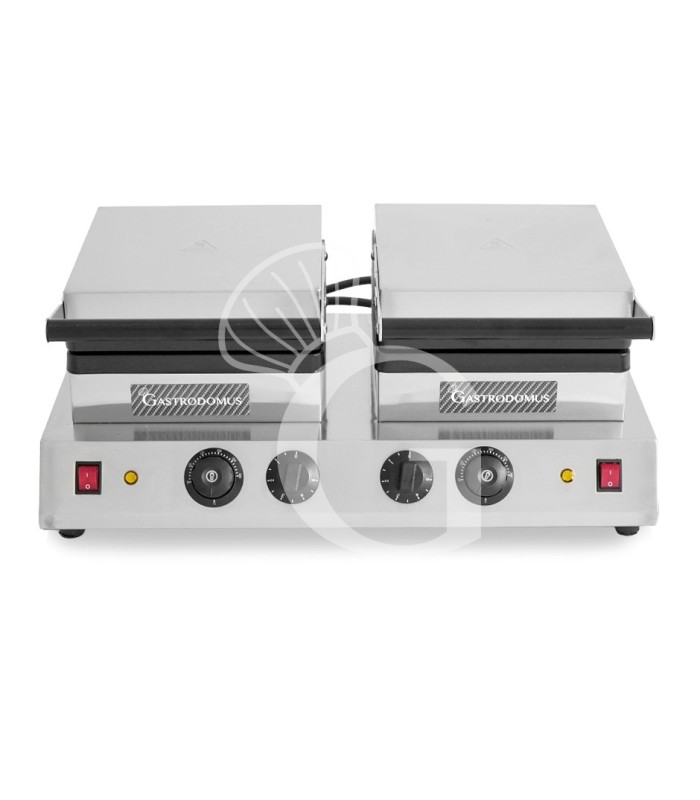 Waffeleisen, doppelt, 2Kwx2Kw,  B 600 mm x T 450 mm x H 250 mm