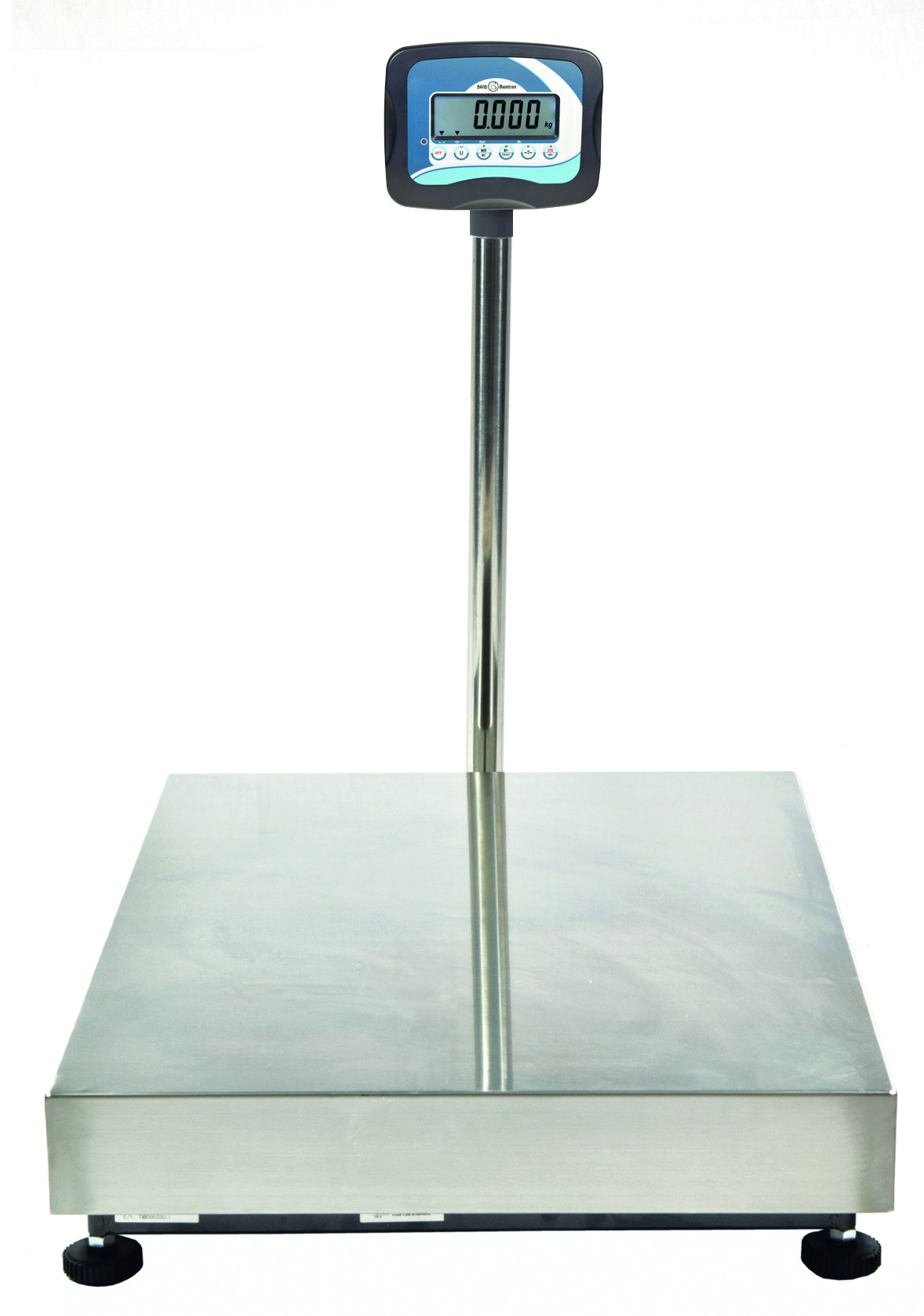 Industriewaage /Plattformwaage, Hochanzeige, einzellig, Tragkraft 30 kg,  Präzision auf bis 5 g, B 450 mm x T 350 mm x H 640 mm