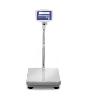 Plattformwaage mit Hochanzeige, einzellig, Tragkraft 30 kg, Präzision auf bis 2 g, B 350 mm x T 450 mm x H 900 mm