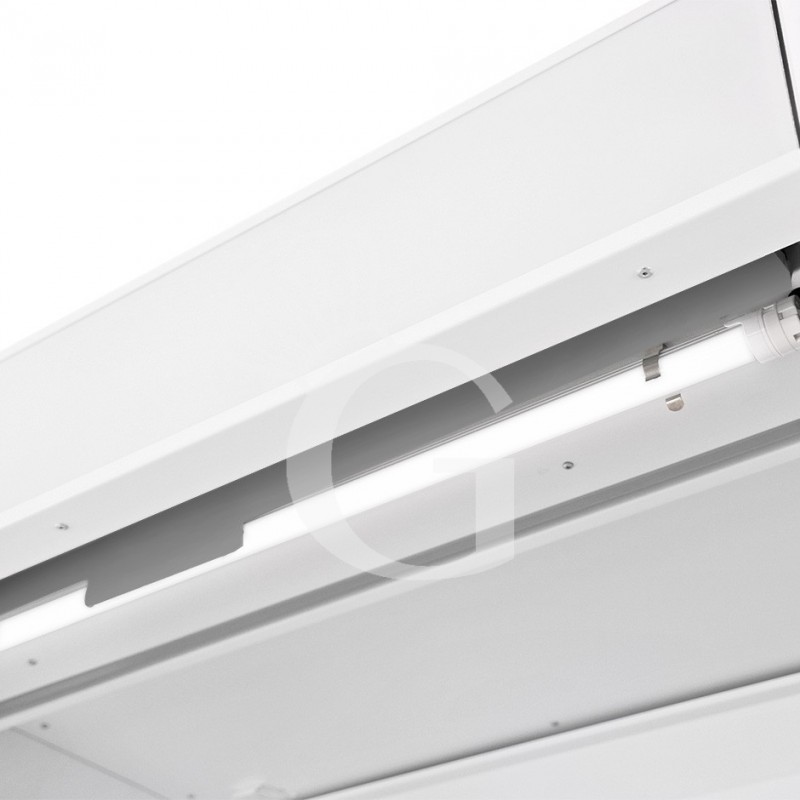 Wandkühlregal "Mirko", Umluftkühlung, Schiebetüren, Temperatur +1°C/+10°C, L 2560 mm