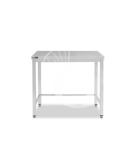 Edelstahltisch, B 600 mm X T 600 mm X H 865 mm