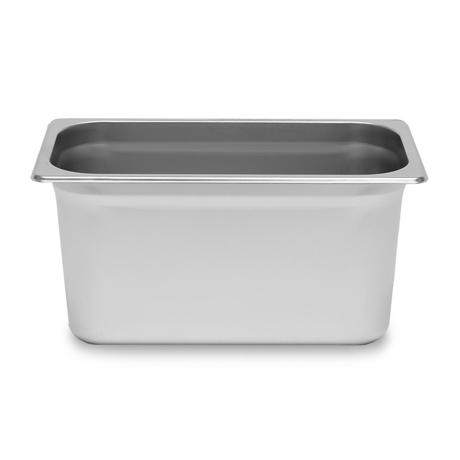 GN Behälter 1/3, Edelstahl, B 325 mm x T 175 mm x H 200 mm, 8,1 Liter