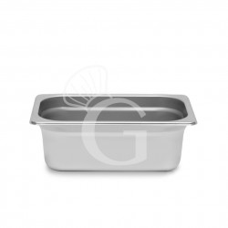 GN Behälter 1/4, Edelstahl, B 265 mm x T 162 mm x H 40 mm, 1 Liter