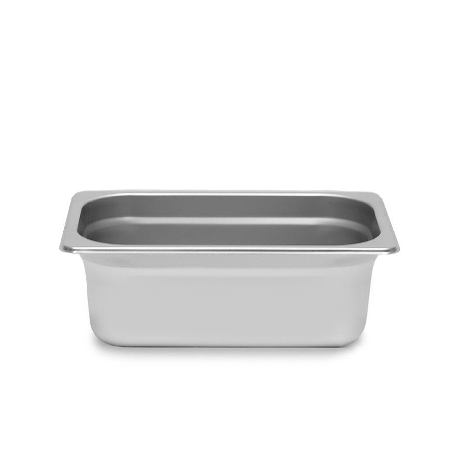 GN Behälter 1/4, Edelstahl, B 265 mm x T 162 mm x H 40 mm, 1 Liter