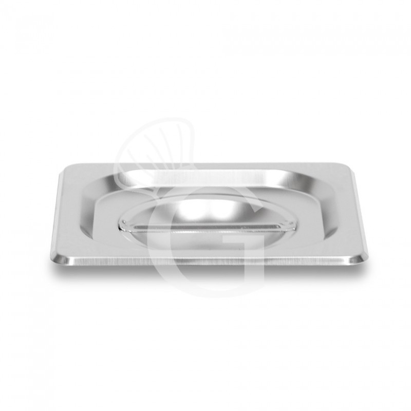 Deckel GN 1/6 mit Dichtung, Edelstahl, B 176 mm x T 162 mm