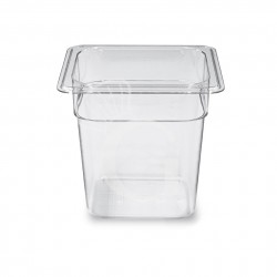 GN Behälter 1/6, Polycarbonat, B 176 mm x T 162 mm x H 200 mm, 3 Liter