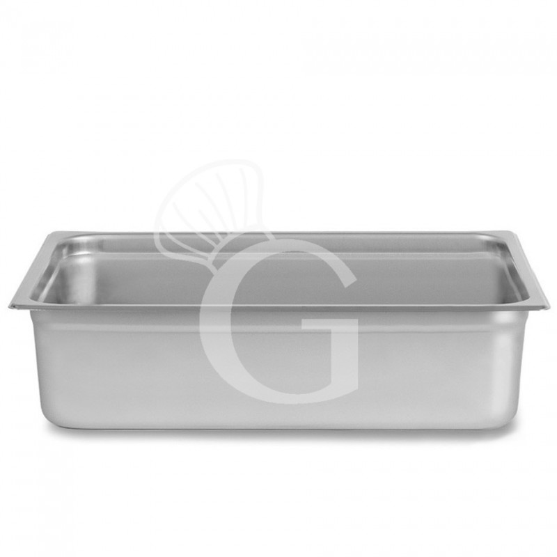 GN Behälter 2/1, Edelstahl, 60 Liter, B 650 mm x T 530 mm x H 200 mm